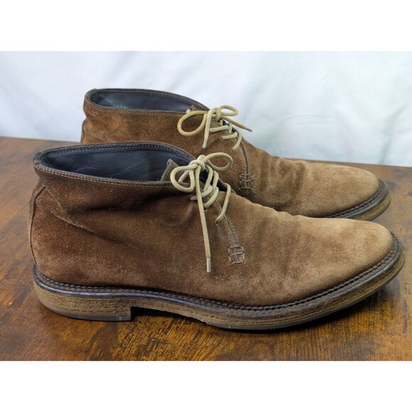 Size 9.5 - To Boot NY Suede Chukka Dress Boots Chestnut Brown